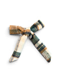 Cozy Plaid Classic Bow