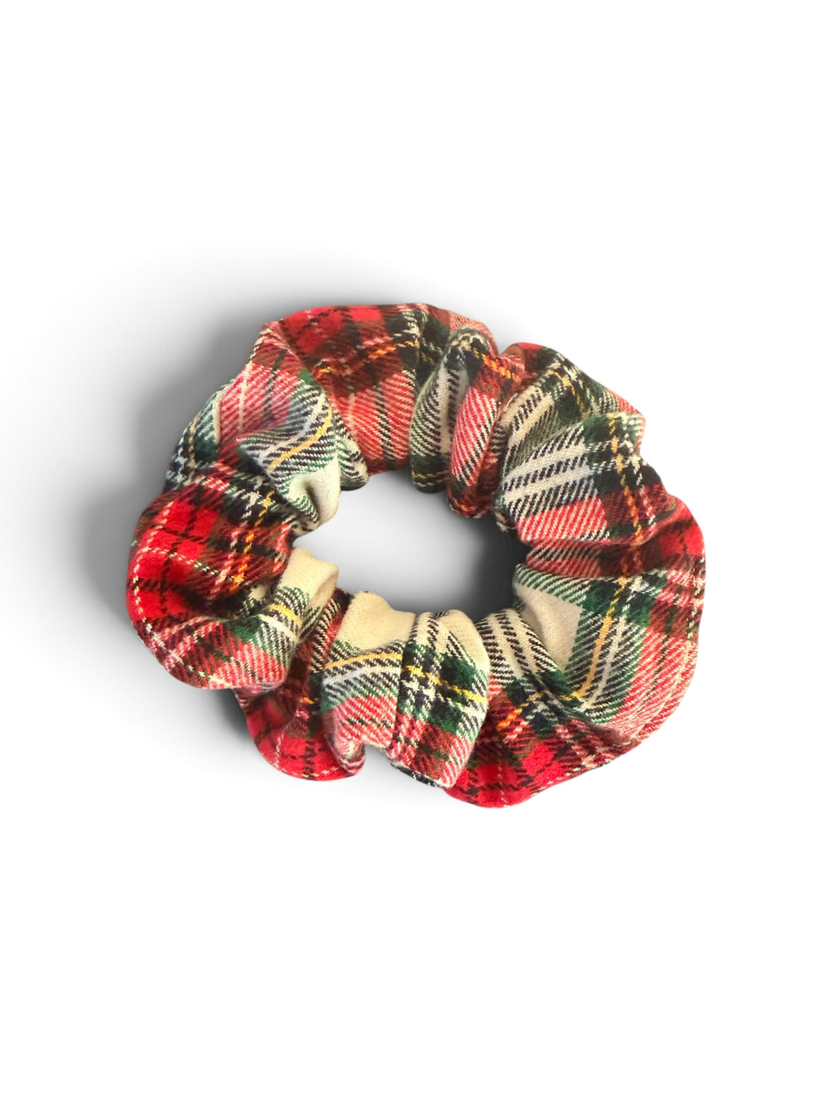 Christmas Plaid Scrunchie