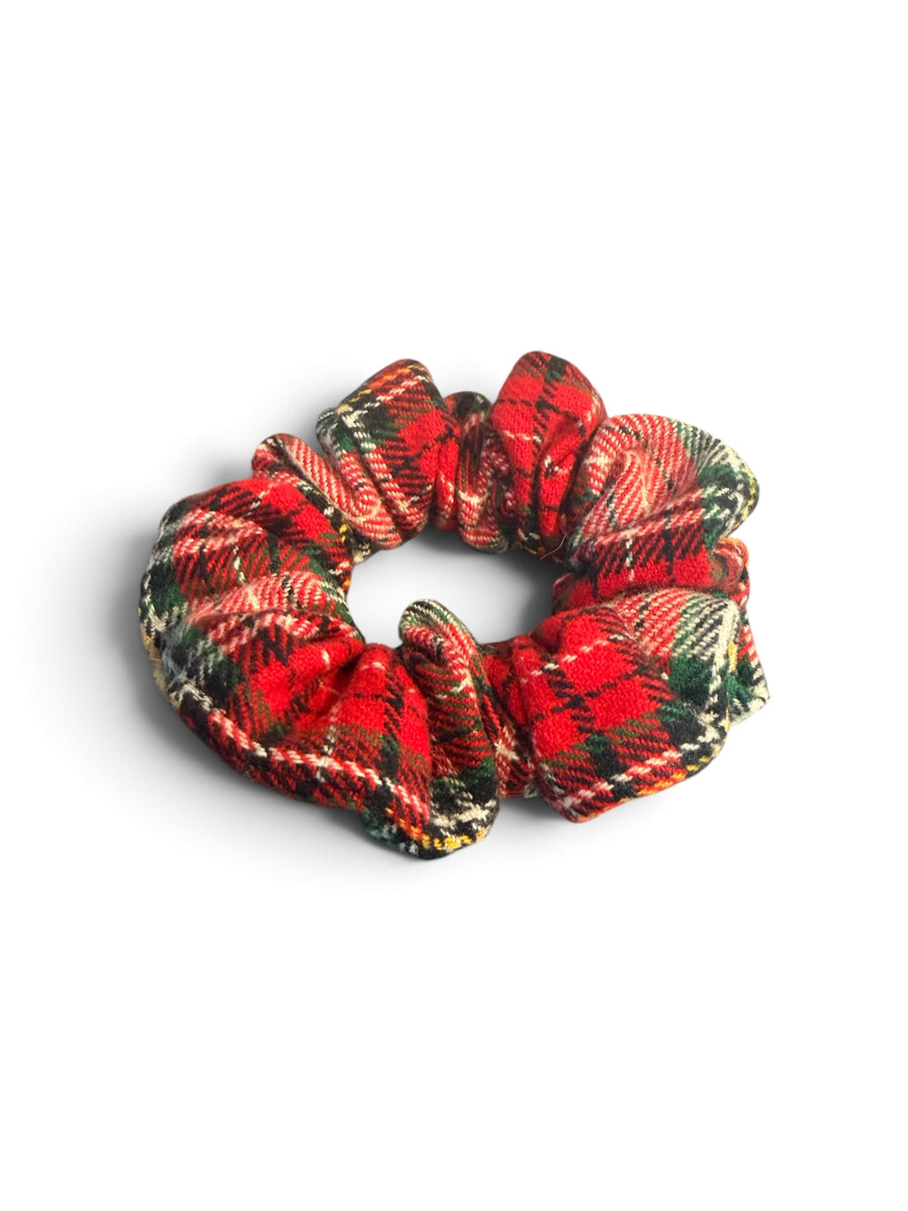 Christmas Plaid Scrunchie