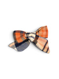 Harvest Plaid Mini Bow